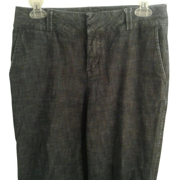Coldwater Creek Size 4 L4 Womens Pants Denim Blue Jeans Trouser Cotton Blend - Picture 2 of 6